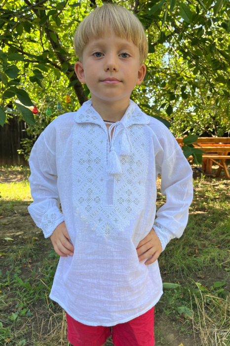 Ie băieți Filimon broderie argintie [3]
