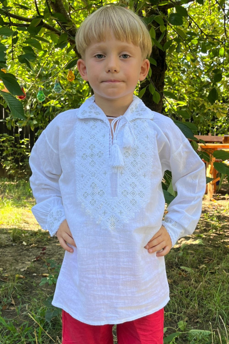 Ie băieți Filimon broderie argintie [2]
