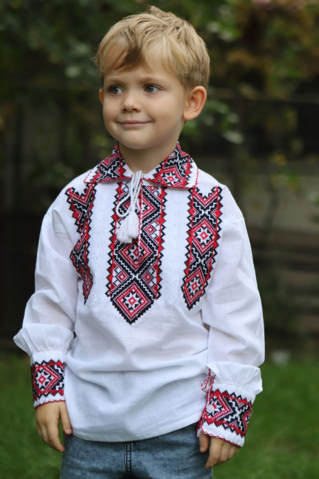 Ie băieți Ierotei broderie rosie [3]