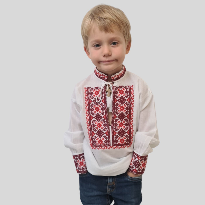 Ie băieți Ionut broderie rosie1 [2]