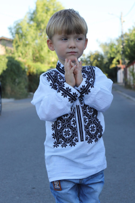 Ie băieți Neofit broderie neagra [3]