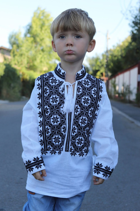 Ie băieți Neofit broderie neagra [2]