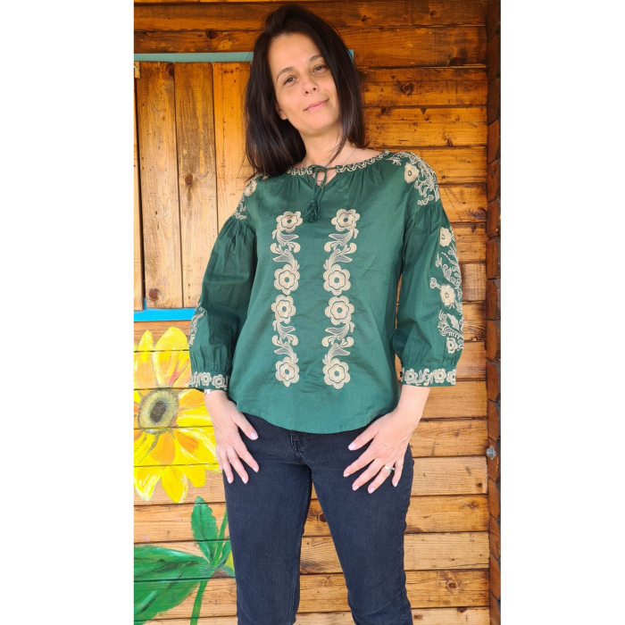 Ie damă Anastasia verde [2]