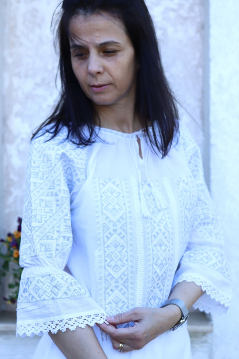 Ie damă Filotimia broderie argintie [3]