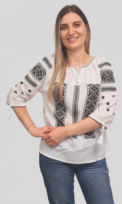 Ie damă Ozana broderie neagra [3]