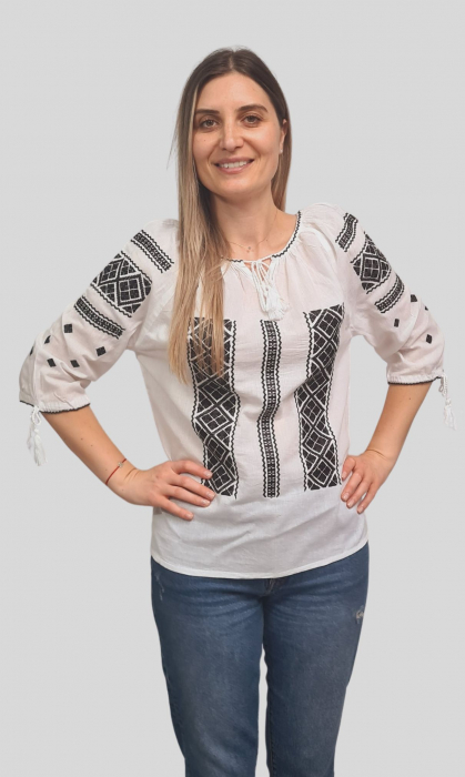 Ie damă Ozana broderie neagra [2]