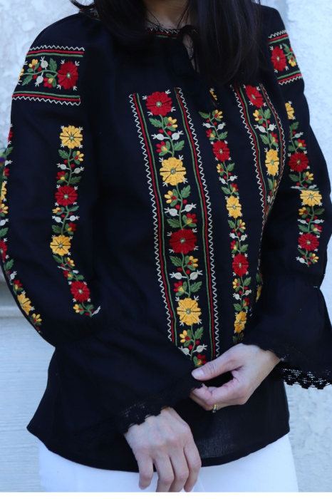 Ie damă Flori de toamna [2]