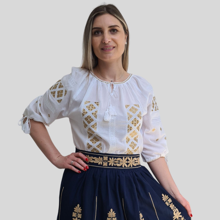 Ie damă Iza broderie aurie [3]