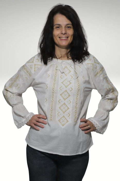 Ie damă Raisa broderie aurie [2]