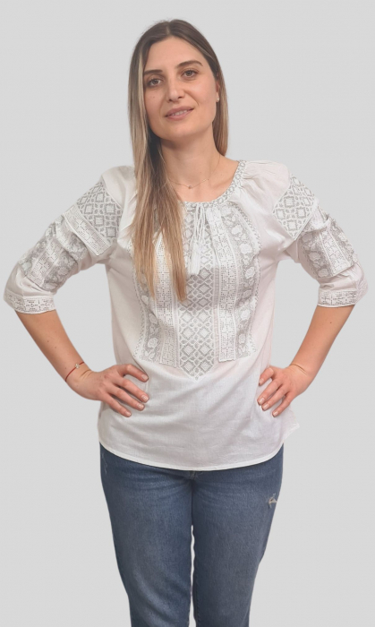 Ie damă Ruxandra broderie arg [1]