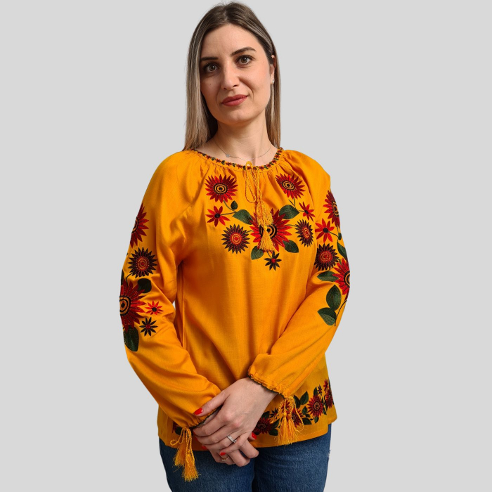 Ie damă Xenia culoare galben [3]