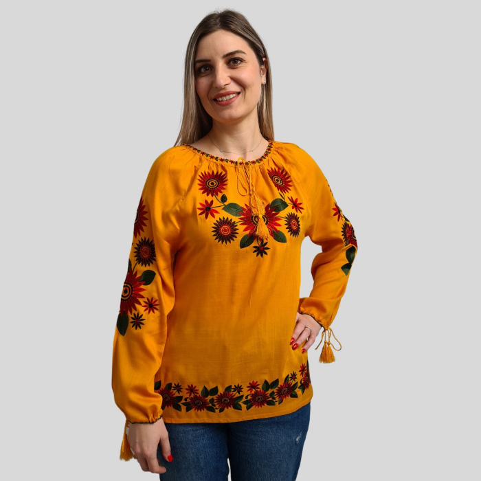 Ie damă Xenia culoare galben [2]