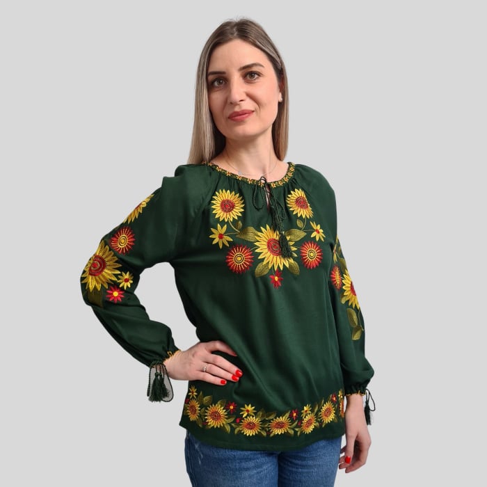 Ie damă Xenia culoare verde [3]