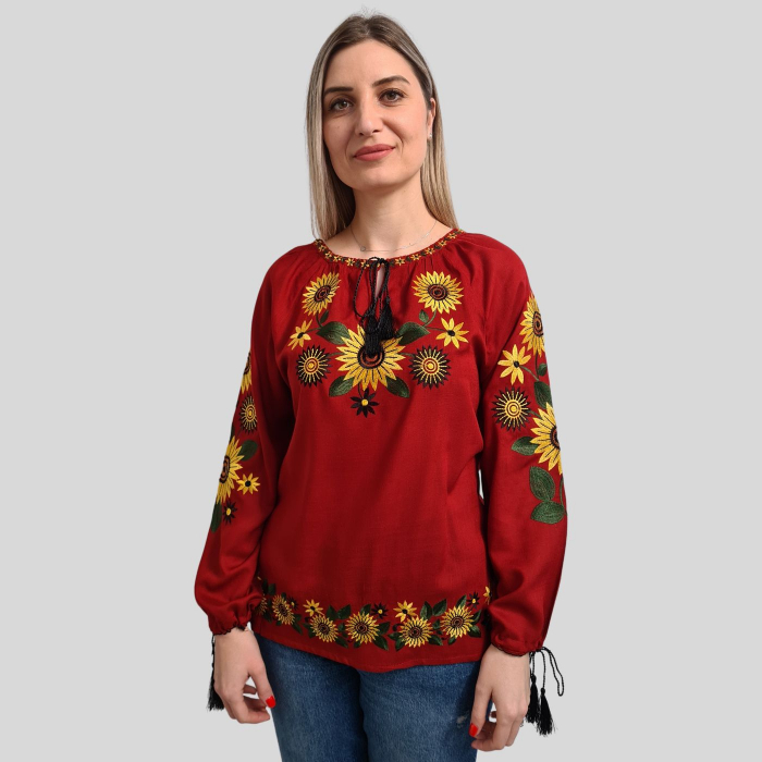 Ie damă Xenia culoare roșie [3]