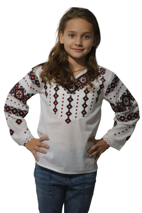 Ie fete Antuzia broderie rosie [3]