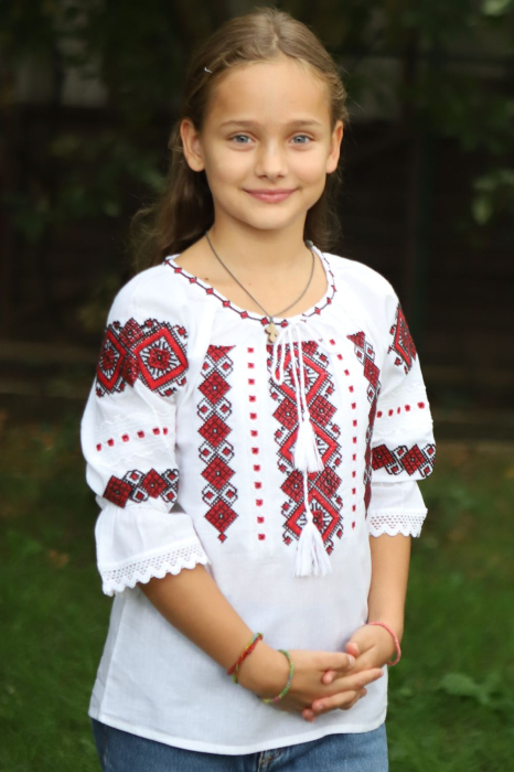 Ie fete Miki broderie rosie [3]