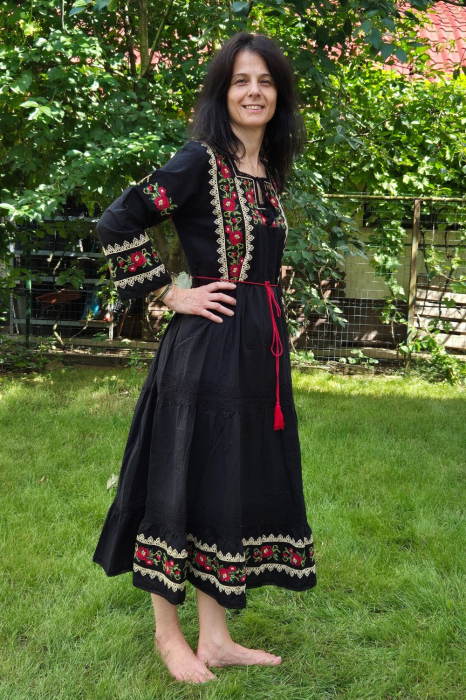 Rochie damă Fevronia culoare neagră [3]