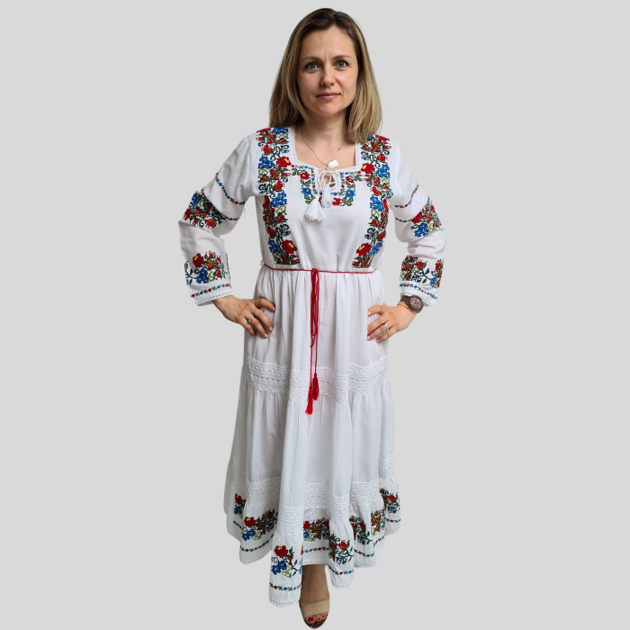 Rochie damă Iunia culoare albă [2]