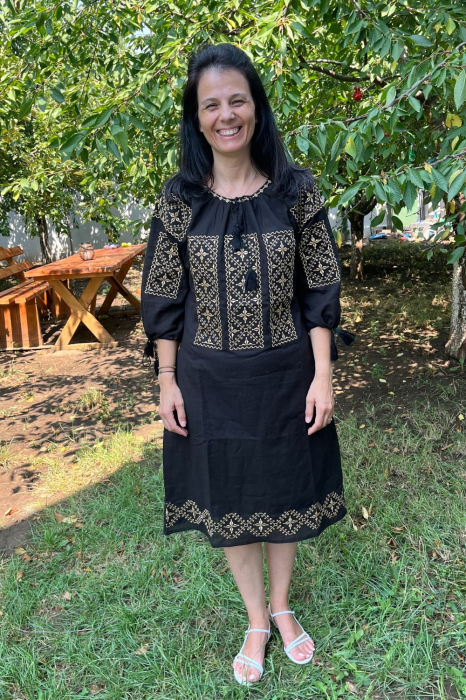 Rochie damă Valeria neagră mărimi mari [2]