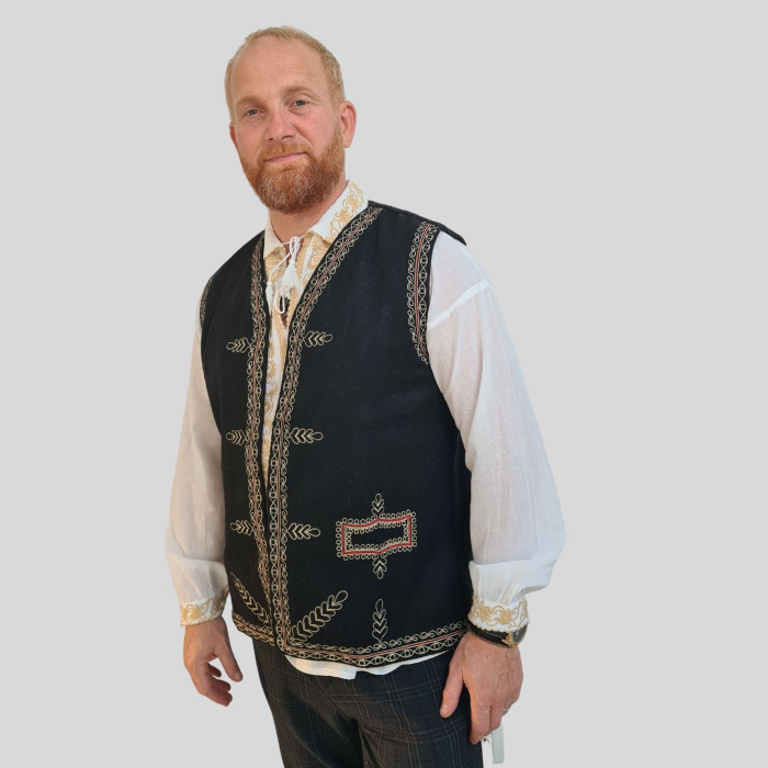 Vestă bărbați Achim culoare neagra [2]