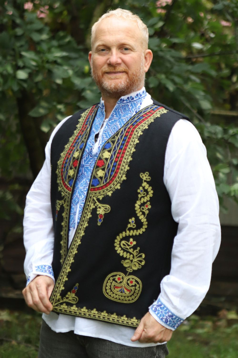 Vestă bărbați Gheorghe tricolor [3]