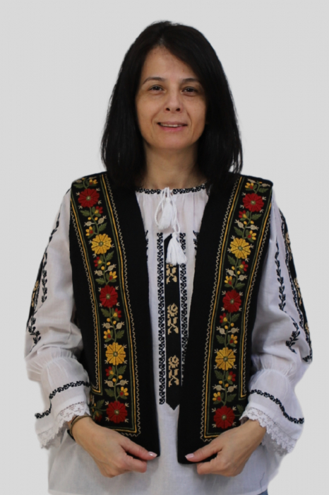 Vestă damă flori de toamnă [3]