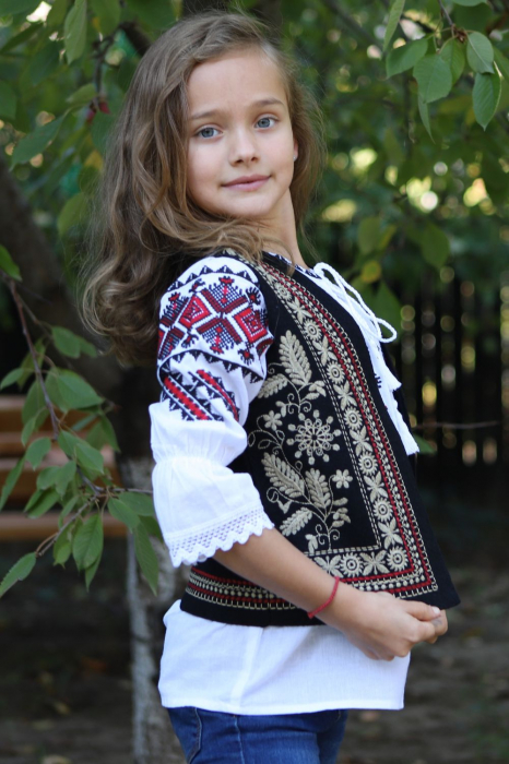 Vesta traditionala copii spicul grâului [2]