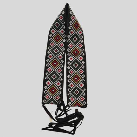 Brâu tradițional romb broderie multicolor [1]