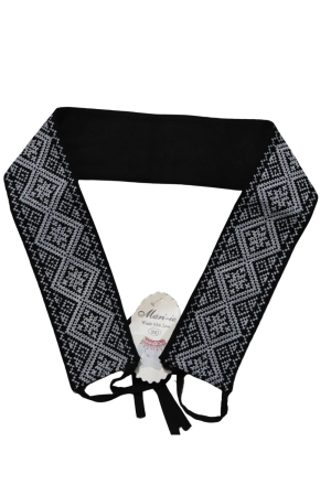 Dama - Brâu traditional alb
