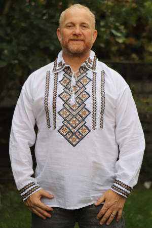 Cămașă tradițională Ananian broderie Maro [2]