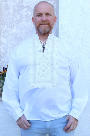 Cămașă tradițională Ramon broderie aurie [1]