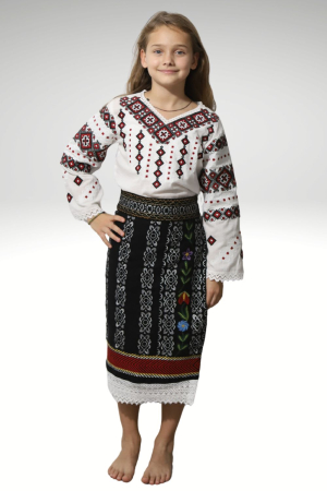 fote si catrinte - Catrinta argintie traditionala copii