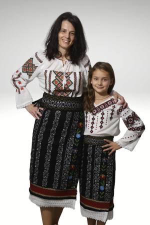 Catrinta argintie traditionala copii [3]