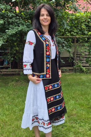 Compleu damă tradițional broderie spic [1]
