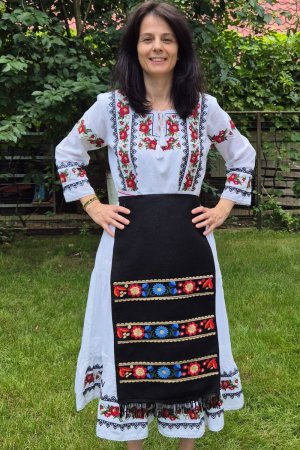 Rochii Vara - Fotă damă tradițională broderie spic