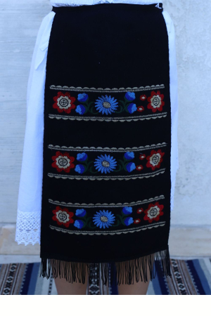 Fotă traditionala copii  broderie spic [3]