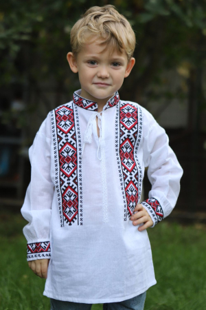 Ie băieți Azar broderie rosie [2]