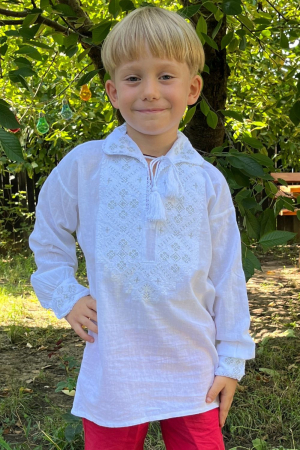 ie baieti - Ie băieți Filimon broderie argintie