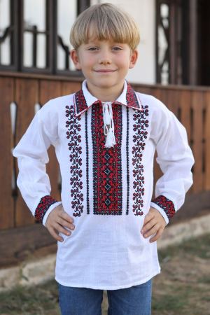 Copii - Ie băieți Mateo broderie rosie