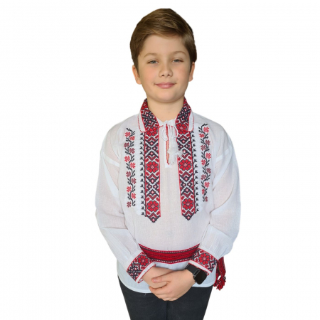 Ie băieți Samuel broderie rosie [1]