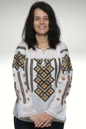 Ie damă Anania broderie maro [1]