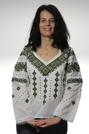 ie - Ie damă Antuzia broderia verde