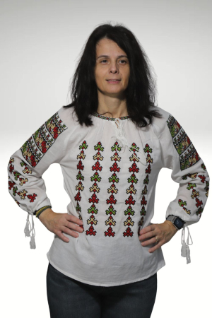 Ie damă Efremia broderie verde [1]