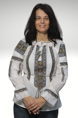 Ie damă Elefteria broderie bej [1]