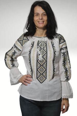 Ie damă Raisa broderie neagra [2]