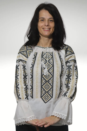 ie - Ie damă Raisa broderie neagra