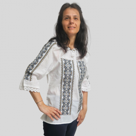 Ie damă Suzana broderie neagra [2]