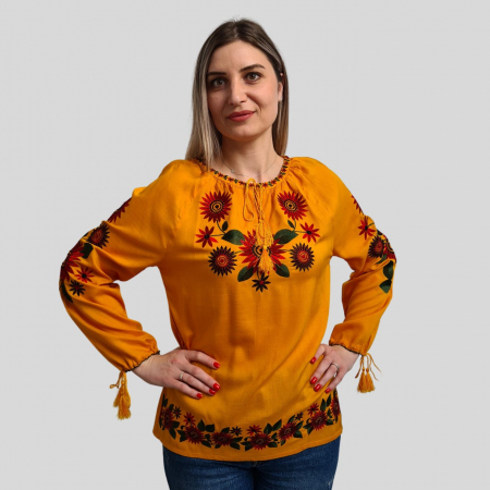 Dama - Ie damă Xenia culoare galben