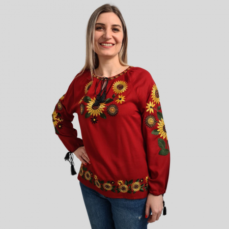 Ie damă Xenia culoare roșie [1]