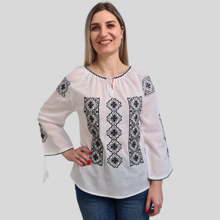 Ie damă Ziana broderie neagră [1]